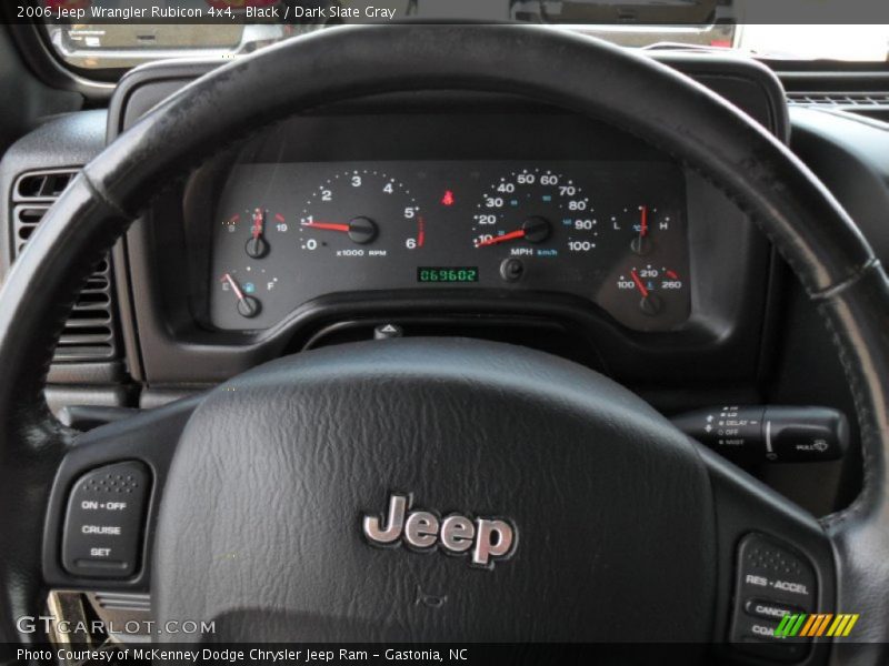 Black / Dark Slate Gray 2006 Jeep Wrangler Rubicon 4x4