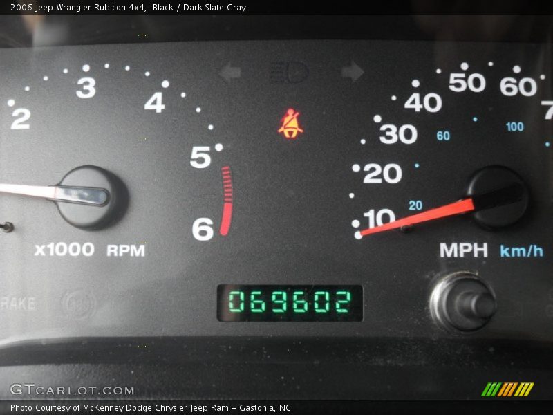 Black / Dark Slate Gray 2006 Jeep Wrangler Rubicon 4x4