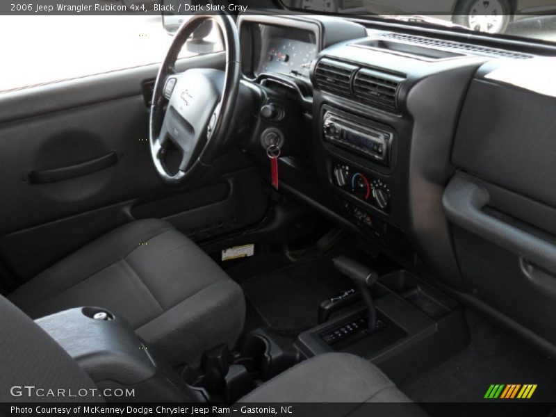 Black / Dark Slate Gray 2006 Jeep Wrangler Rubicon 4x4