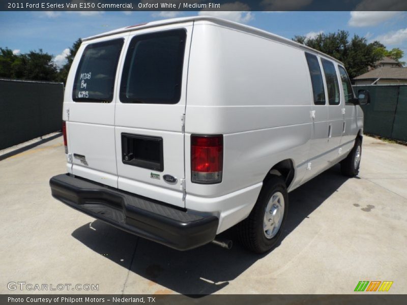 Oxford White / Medium Flint 2011 Ford E Series Van E150 Commercial