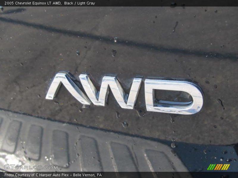 Black / Light Gray 2005 Chevrolet Equinox LT AWD
