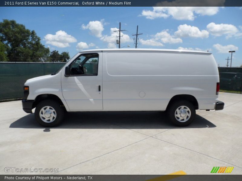 Oxford White / Medium Flint 2011 Ford E Series Van E150 Commercial