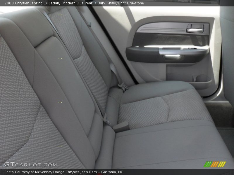 Modern Blue Pearl / Dark Khaki/Light Graystone 2008 Chrysler Sebring LX Sedan