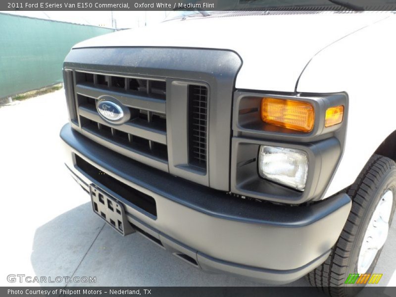 Oxford White / Medium Flint 2011 Ford E Series Van E150 Commercial