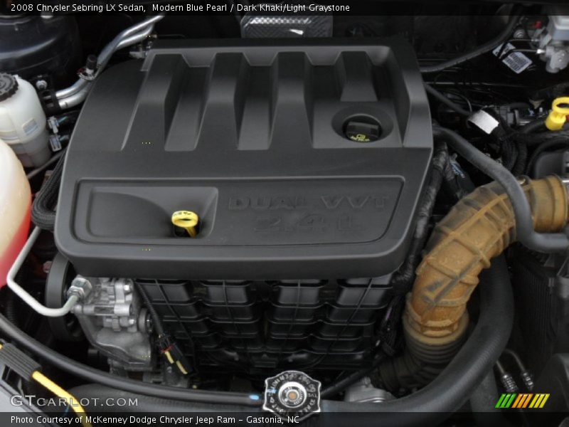 Modern Blue Pearl / Dark Khaki/Light Graystone 2008 Chrysler Sebring LX Sedan