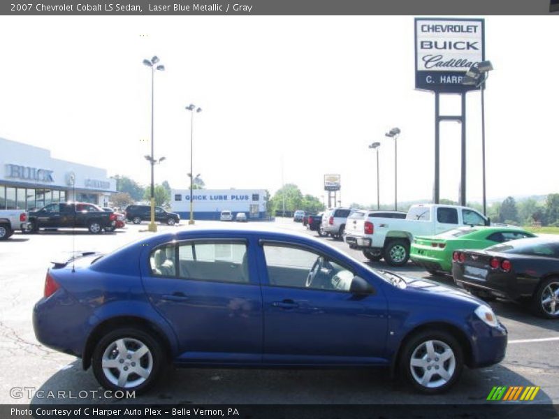 Laser Blue Metallic / Gray 2007 Chevrolet Cobalt LS Sedan