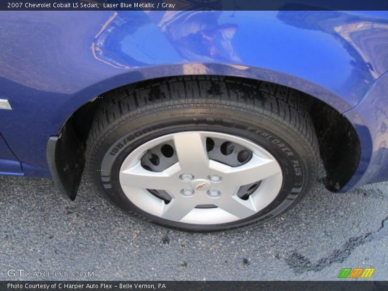 Laser Blue Metallic / Gray 2007 Chevrolet Cobalt LS Sedan