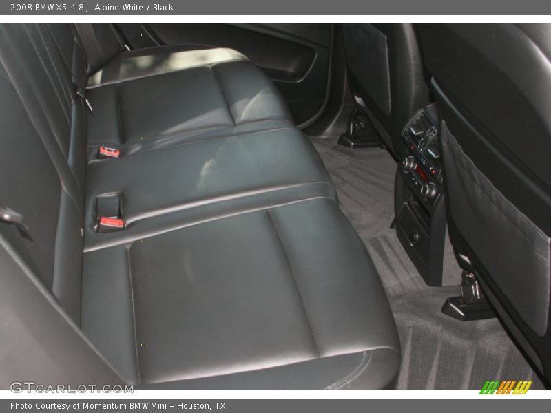 Alpine White / Black 2008 BMW X5 4.8i