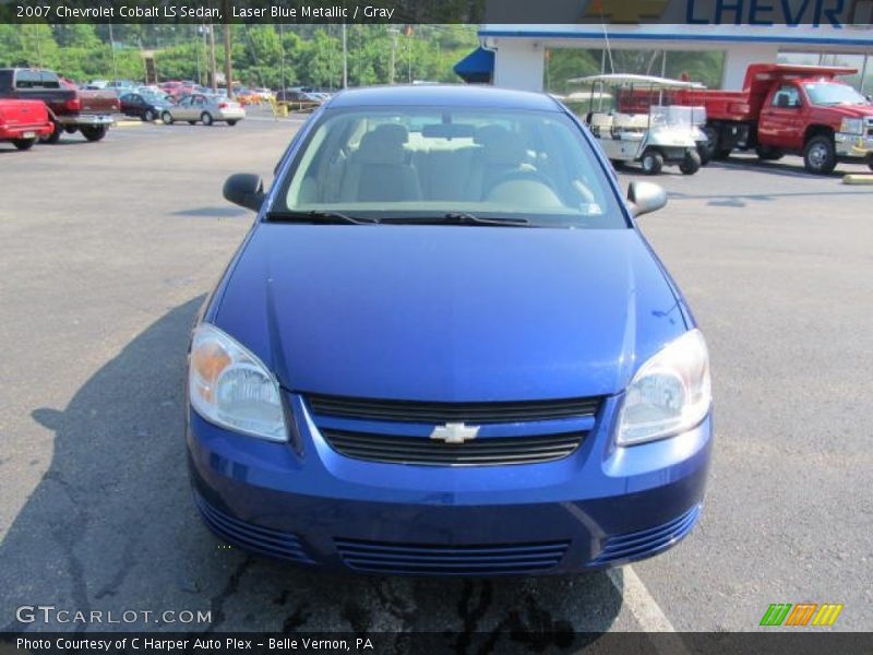 Laser Blue Metallic / Gray 2007 Chevrolet Cobalt LS Sedan
