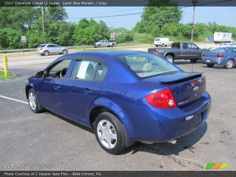 Laser Blue Metallic / Gray 2007 Chevrolet Cobalt LS Sedan