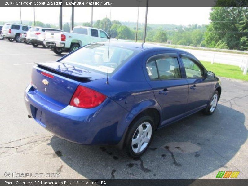 Laser Blue Metallic / Gray 2007 Chevrolet Cobalt LS Sedan