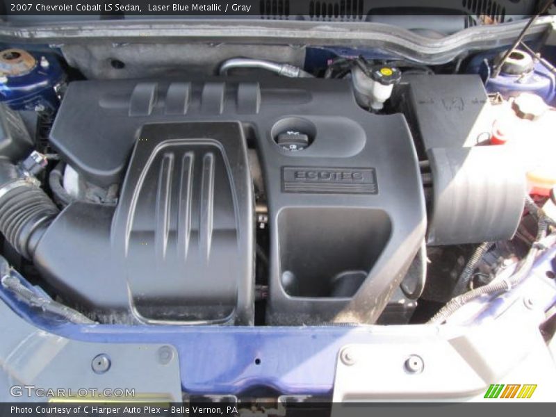 Laser Blue Metallic / Gray 2007 Chevrolet Cobalt LS Sedan