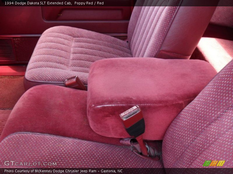 Poppy Red / Red 1994 Dodge Dakota SLT Extended Cab