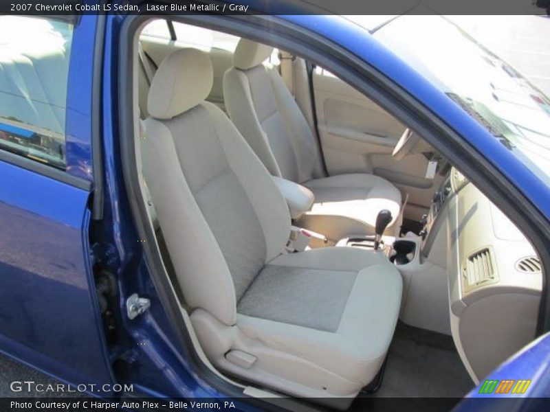 Laser Blue Metallic / Gray 2007 Chevrolet Cobalt LS Sedan