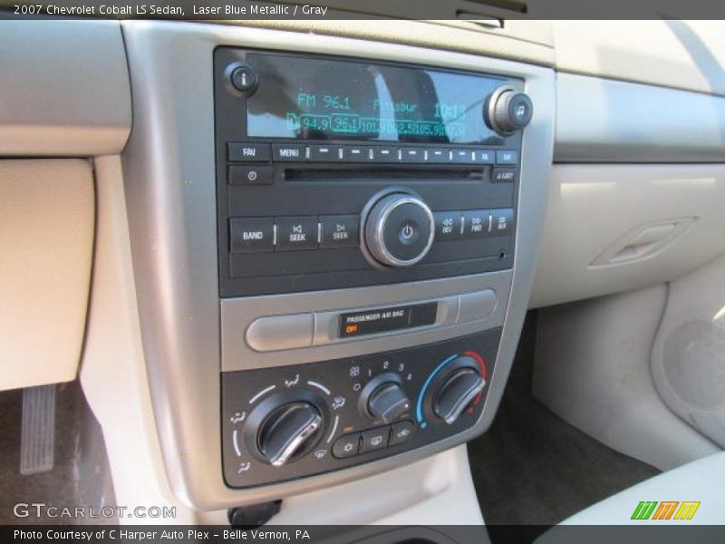 Laser Blue Metallic / Gray 2007 Chevrolet Cobalt LS Sedan