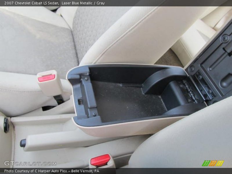Laser Blue Metallic / Gray 2007 Chevrolet Cobalt LS Sedan
