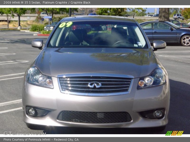 Platinum Graphite / Graphite Black 2009 Infiniti M 35 S Sedan