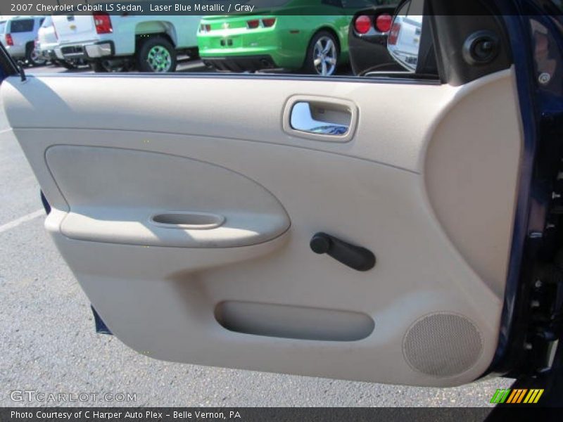 Laser Blue Metallic / Gray 2007 Chevrolet Cobalt LS Sedan