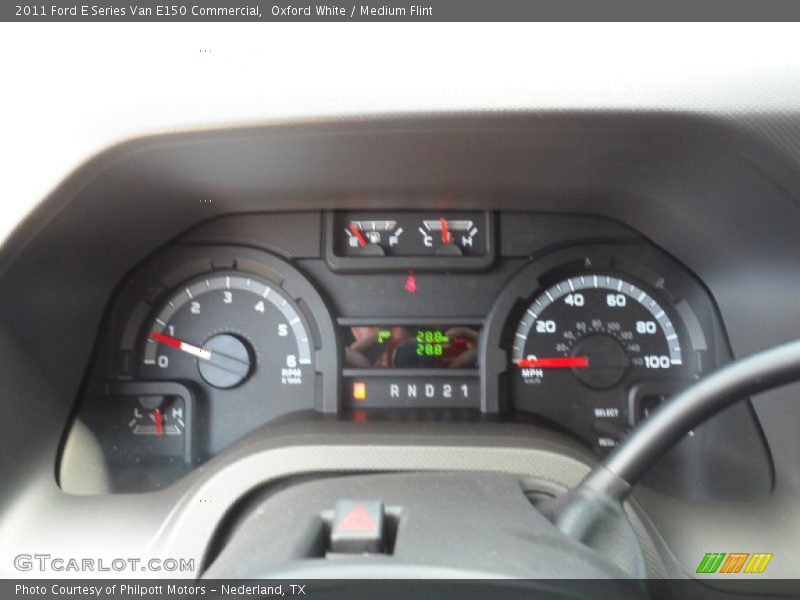  2011 E Series Van E150 Commercial E150 Commercial Gauges