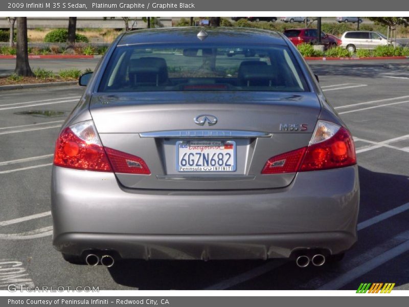 Platinum Graphite / Graphite Black 2009 Infiniti M 35 S Sedan