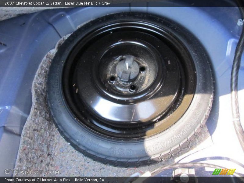 Laser Blue Metallic / Gray 2007 Chevrolet Cobalt LS Sedan