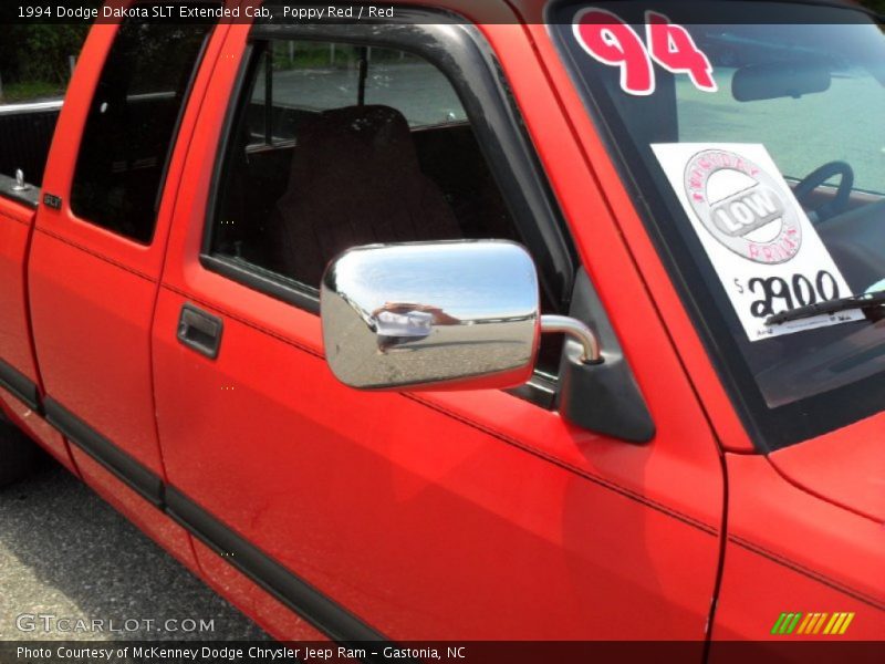Poppy Red / Red 1994 Dodge Dakota SLT Extended Cab