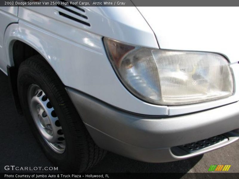 Arctic White / Gray 2003 Dodge Sprinter Van 2500 High Roof Cargo