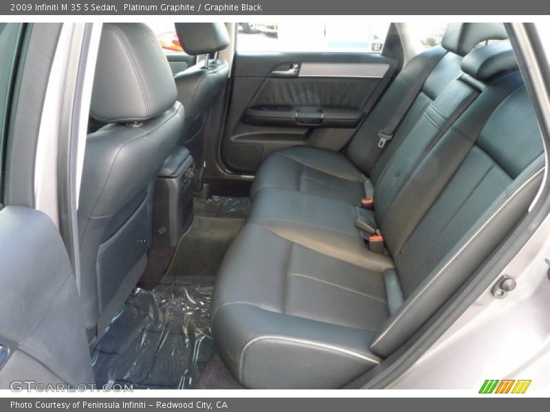 Platinum Graphite / Graphite Black 2009 Infiniti M 35 S Sedan