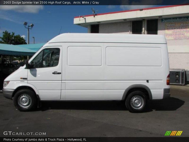  2003 Sprinter Van 2500 High Roof Cargo Arctic White