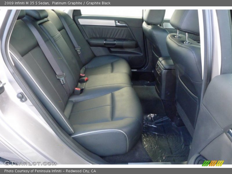 Platinum Graphite / Graphite Black 2009 Infiniti M 35 S Sedan