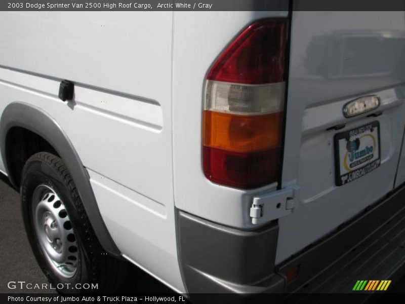 Arctic White / Gray 2003 Dodge Sprinter Van 2500 High Roof Cargo