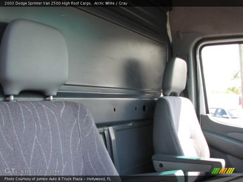 Arctic White / Gray 2003 Dodge Sprinter Van 2500 High Roof Cargo