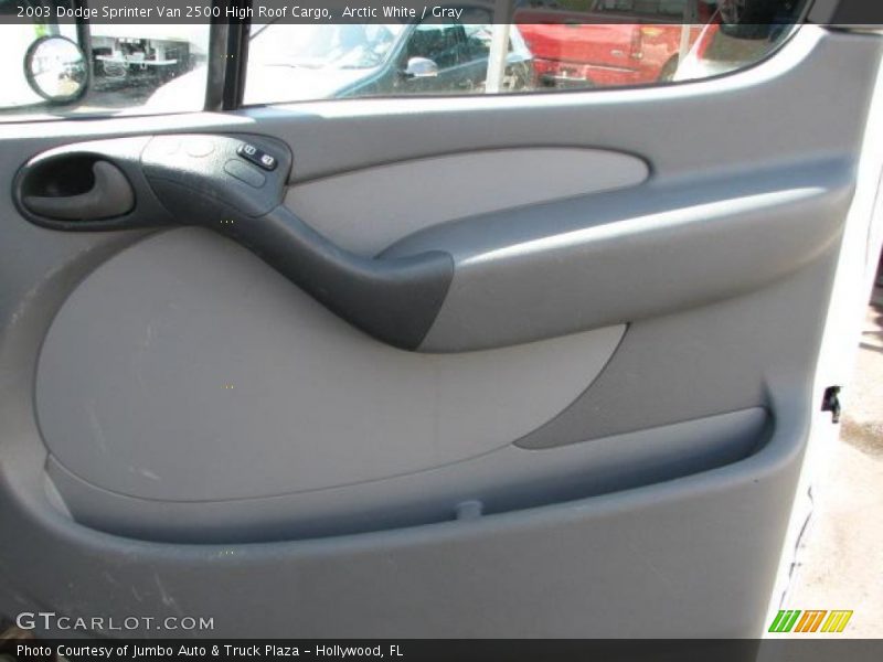 Arctic White / Gray 2003 Dodge Sprinter Van 2500 High Roof Cargo