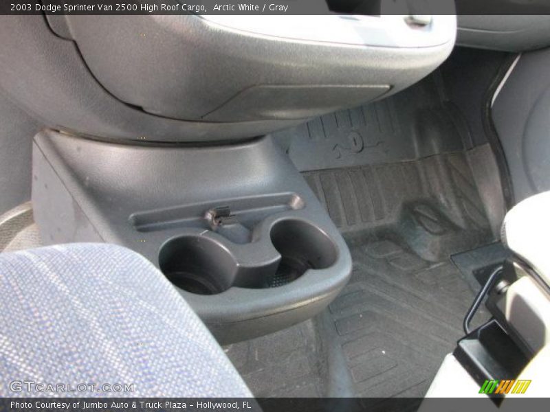 Arctic White / Gray 2003 Dodge Sprinter Van 2500 High Roof Cargo