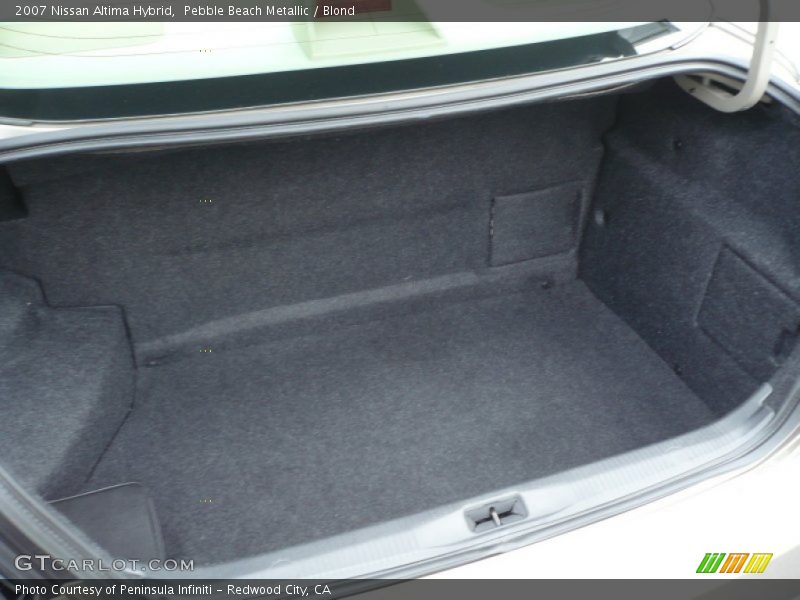 Pebble Beach Metallic / Blond 2007 Nissan Altima Hybrid