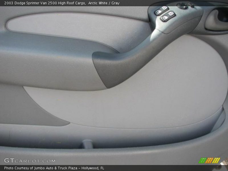 Arctic White / Gray 2003 Dodge Sprinter Van 2500 High Roof Cargo