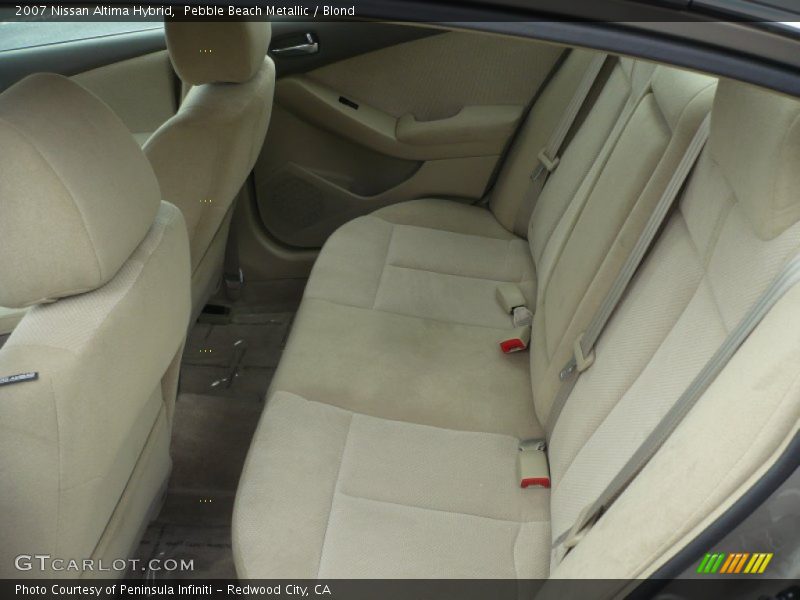  2007 Altima Hybrid Blond Interior