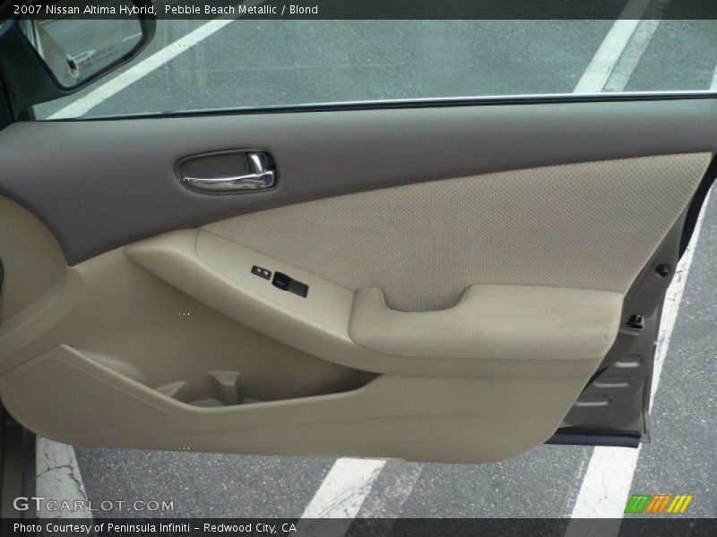 Door Panel of 2007 Altima Hybrid