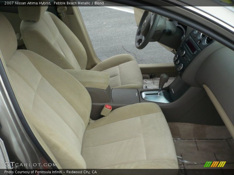  2007 Altima Hybrid Blond Interior