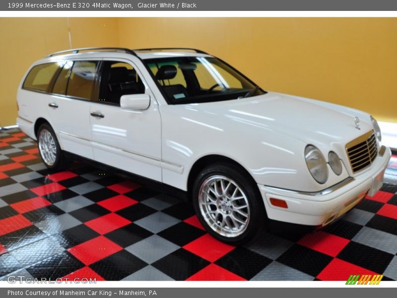 Glacier White / Black 1999 Mercedes-Benz E 320 4Matic Wagon