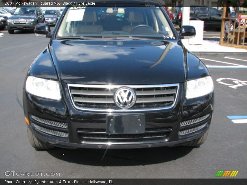 Black / Pure Beige 2007 Volkswagen Touareg V6
