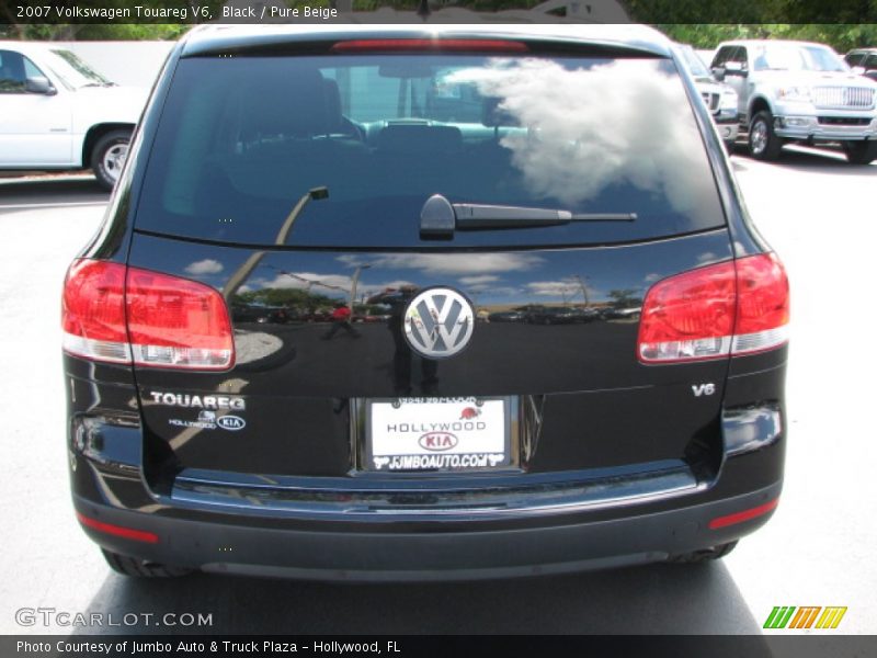 Black / Pure Beige 2007 Volkswagen Touareg V6