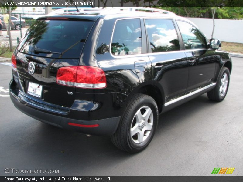 Black / Pure Beige 2007 Volkswagen Touareg V6