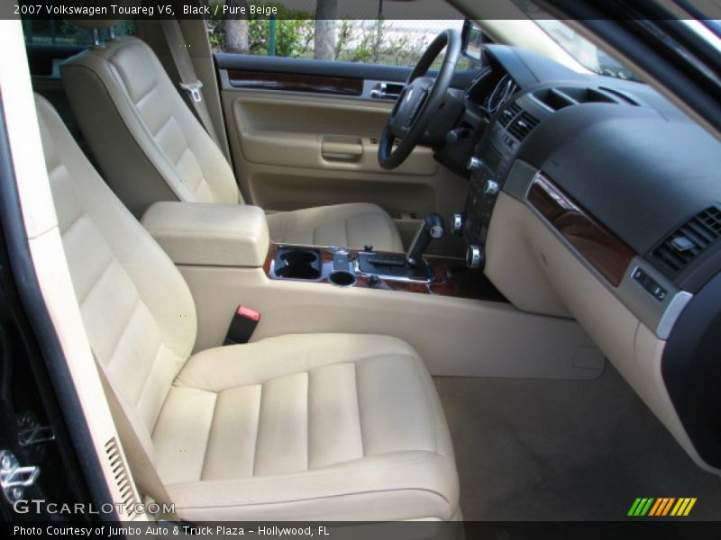 Black / Pure Beige 2007 Volkswagen Touareg V6