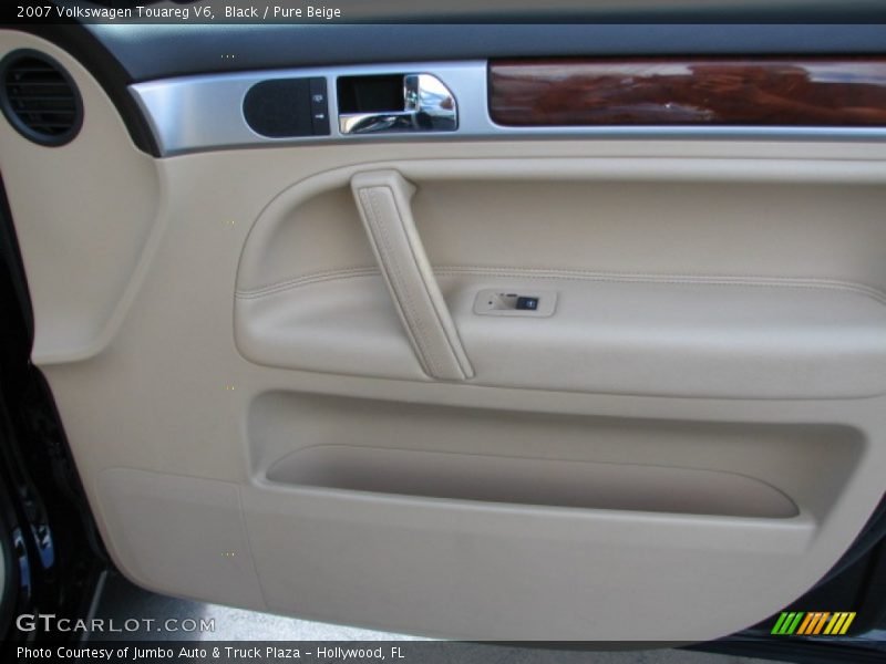 Black / Pure Beige 2007 Volkswagen Touareg V6