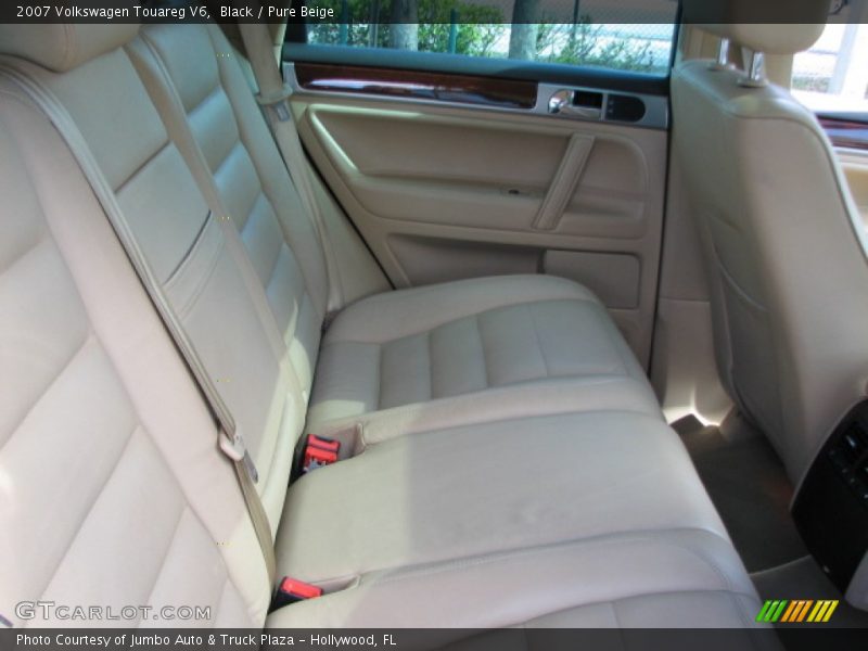 Black / Pure Beige 2007 Volkswagen Touareg V6