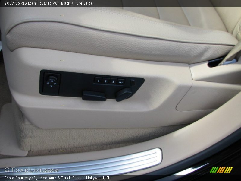 Black / Pure Beige 2007 Volkswagen Touareg V6