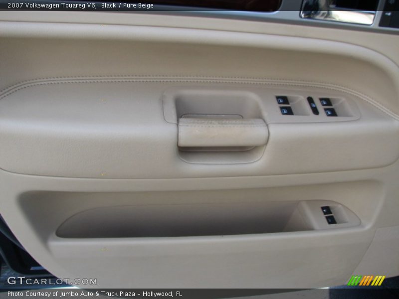 Black / Pure Beige 2007 Volkswagen Touareg V6