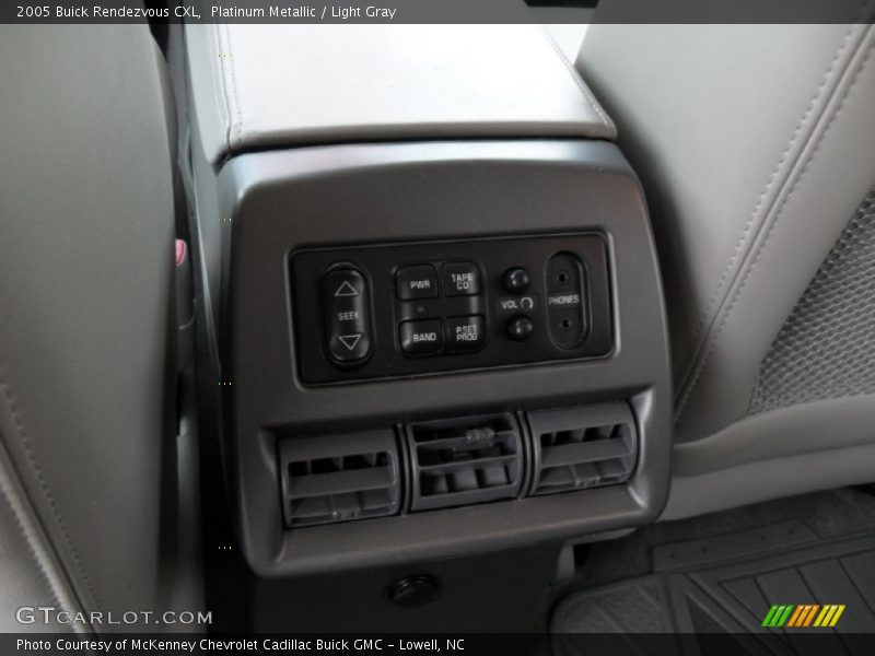 Platinum Metallic / Light Gray 2005 Buick Rendezvous CXL