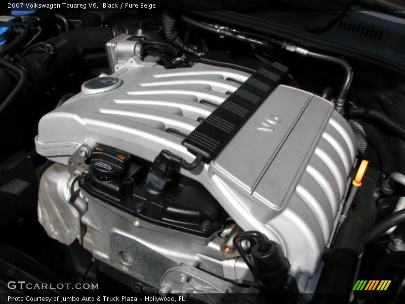 Black / Pure Beige 2007 Volkswagen Touareg V6